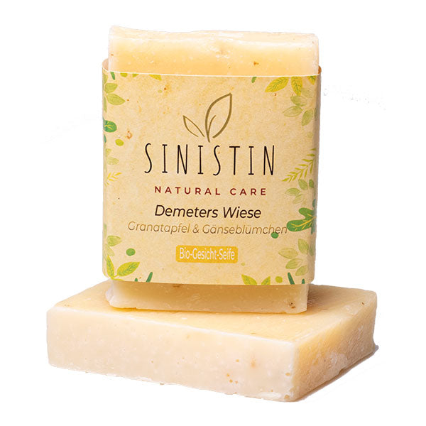 Demeter's Meadow - Soap with pomegranate extract and daisies for impure and irritated skin 