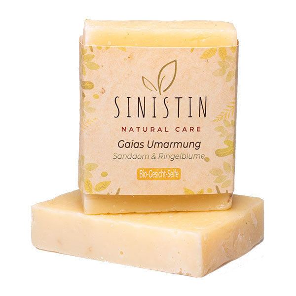 Gaia's Embrace - Sea Buckthorn & Calendula Soap for dry and sensitive skin 