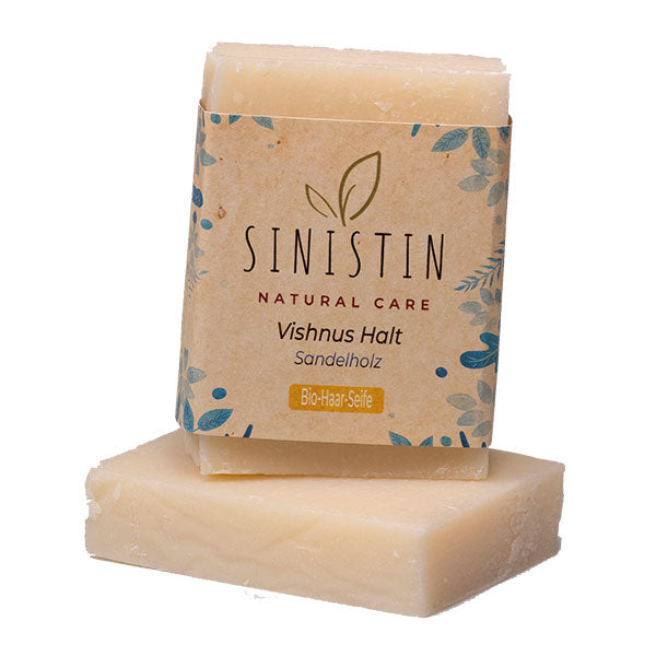 Vishnu's Hold - hair soap with sandalwood for smooth shine on dry hair